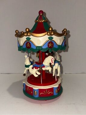 Vintage Avon Santa’s Caroling Carousel
